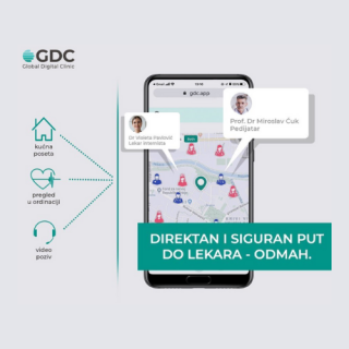 globalna digitalna klinika, GDC, virtuelna ordinacija